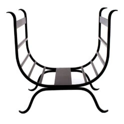 Chappel Log Basket In Matt Black 12 Chappel Log Basket In Matt Black -Home Decor Shop 715mb 20