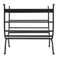 Chappel Log Basket In Matt Black 13 Chappel Log Basket In Matt Black -Home Decor Shop 715mb 21