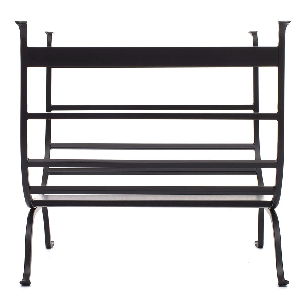 Chappel Log Basket In Matt Black 7 Chappel Log Basket In Matt Black - Image 5