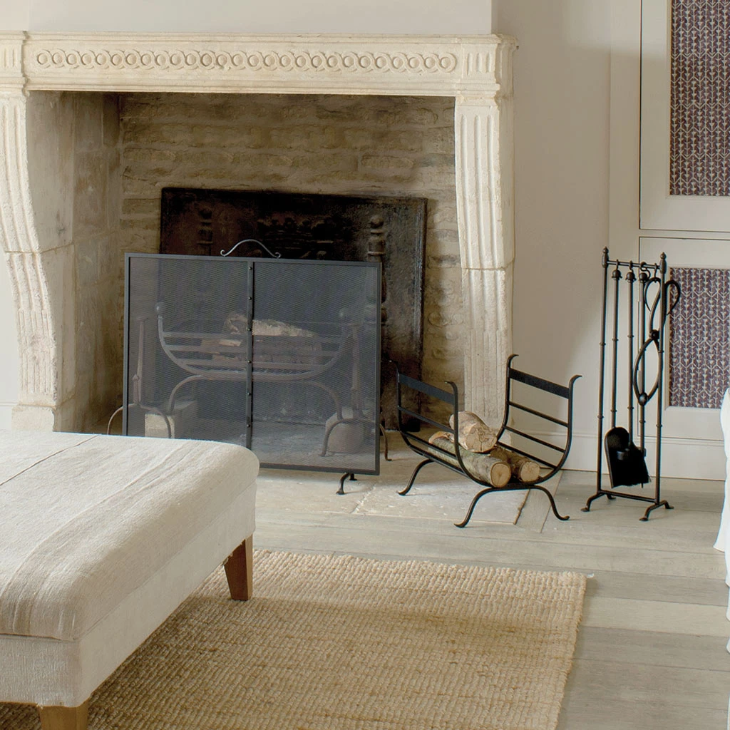 Chappel Log Basket In Matt Black 9 Chappel Log Basket In Matt Black - Image 7