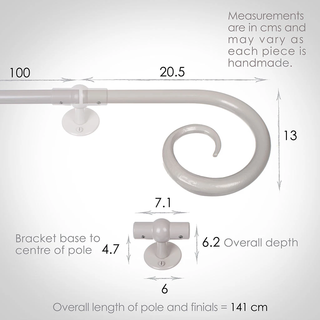 1m 16mm Crook Pole Pack In Clay 5 1m 16mm Crook Pole Pack In Clay - Image 3