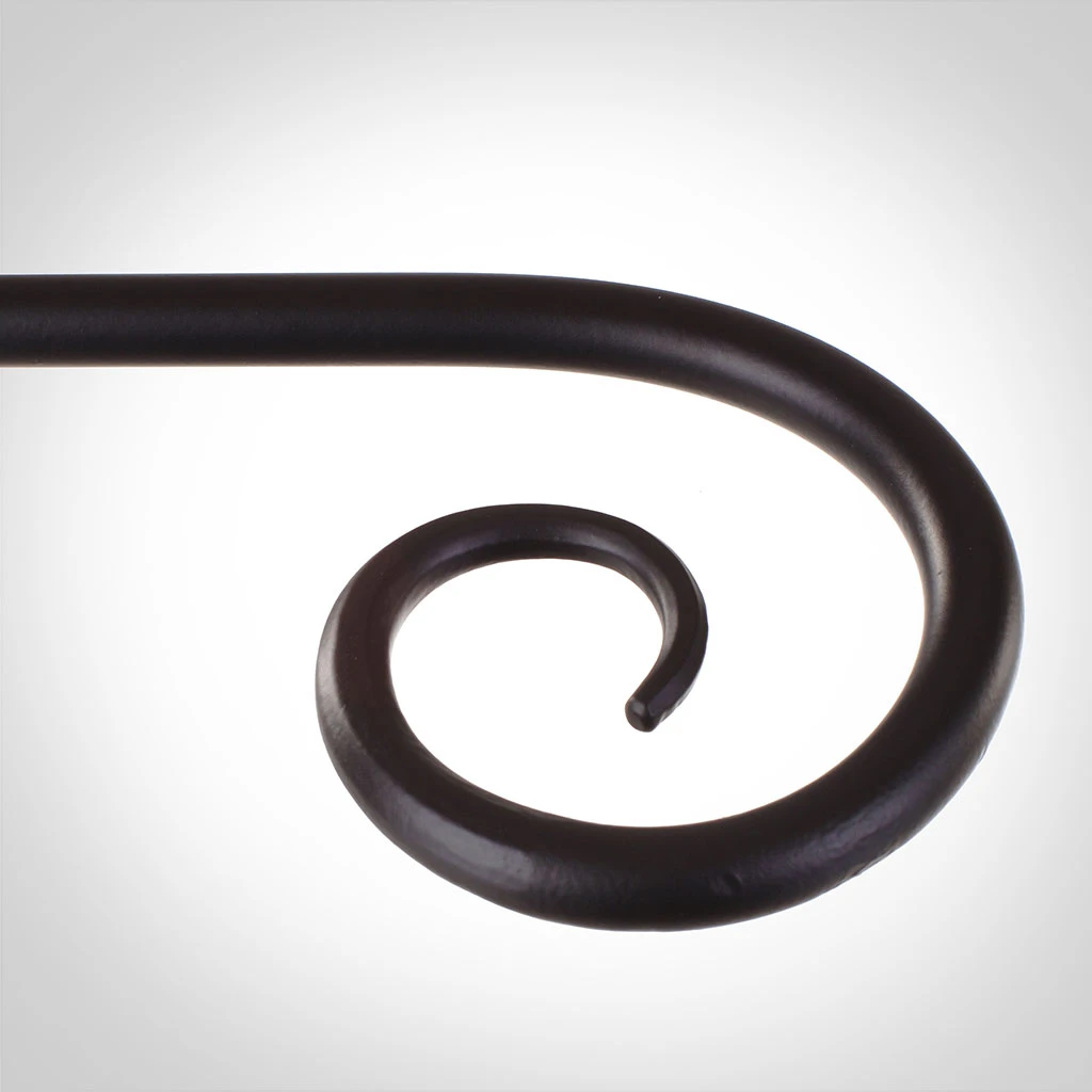 1m 16mm Crook Pole Pack In Matt Black 7 1m 16mm Crook Pole Pack In Matt Black - Image 5