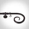 2m 16mm Crook Pack In Matt Black 1 2m 16mm Crook Pack In Matt Black -Home Decor Shop 803mb 11