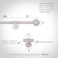 1m 16mm Cannonball Pack In Clay -Home Decor Shop 813cl 13