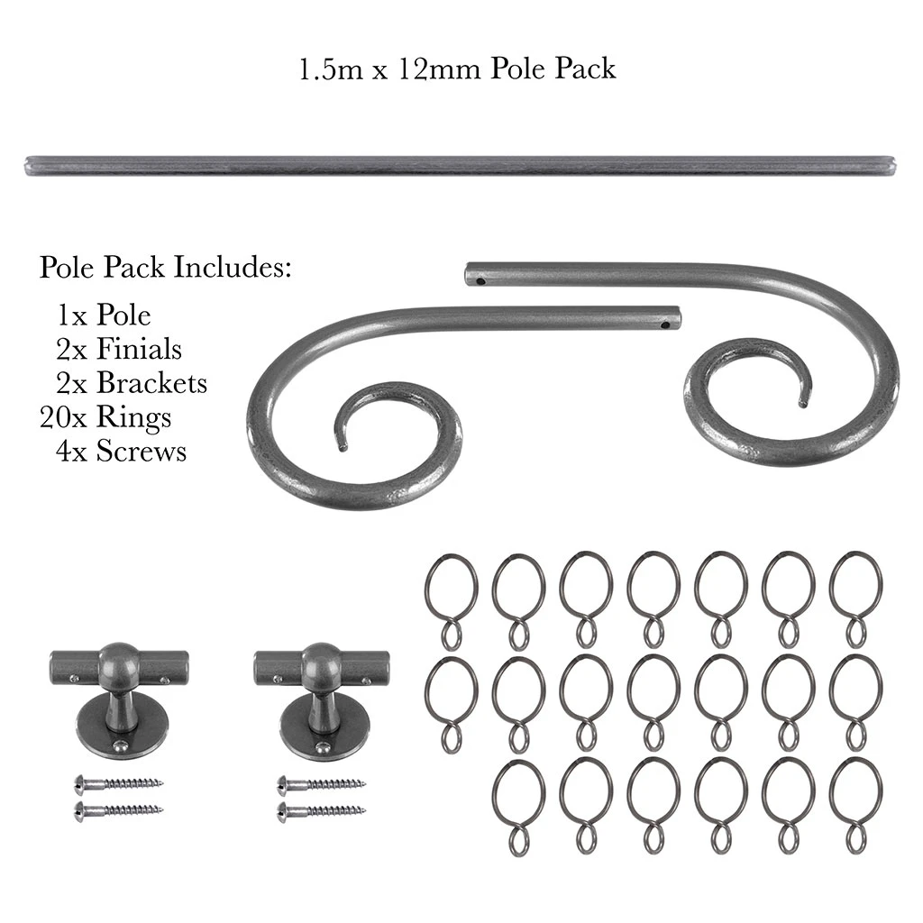 1.5m 12mm Crook Pack In Polished 6 1.5m 12mm Crook Pack In Polished - Image 4