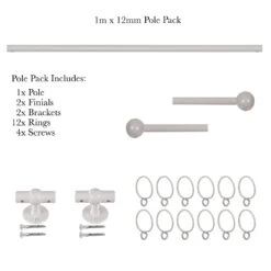 1m 12mm Cannonball Pack In Clay 10 1m 12mm Cannonball Pack In Clay -Home Decor Shop 829cl 20