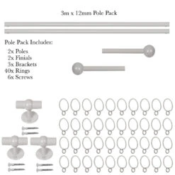 3m 12mm Cannonball Pack In Clay 9 3m 12mm Cannonball Pack In Clay -Home Decor Shop 832cl 20