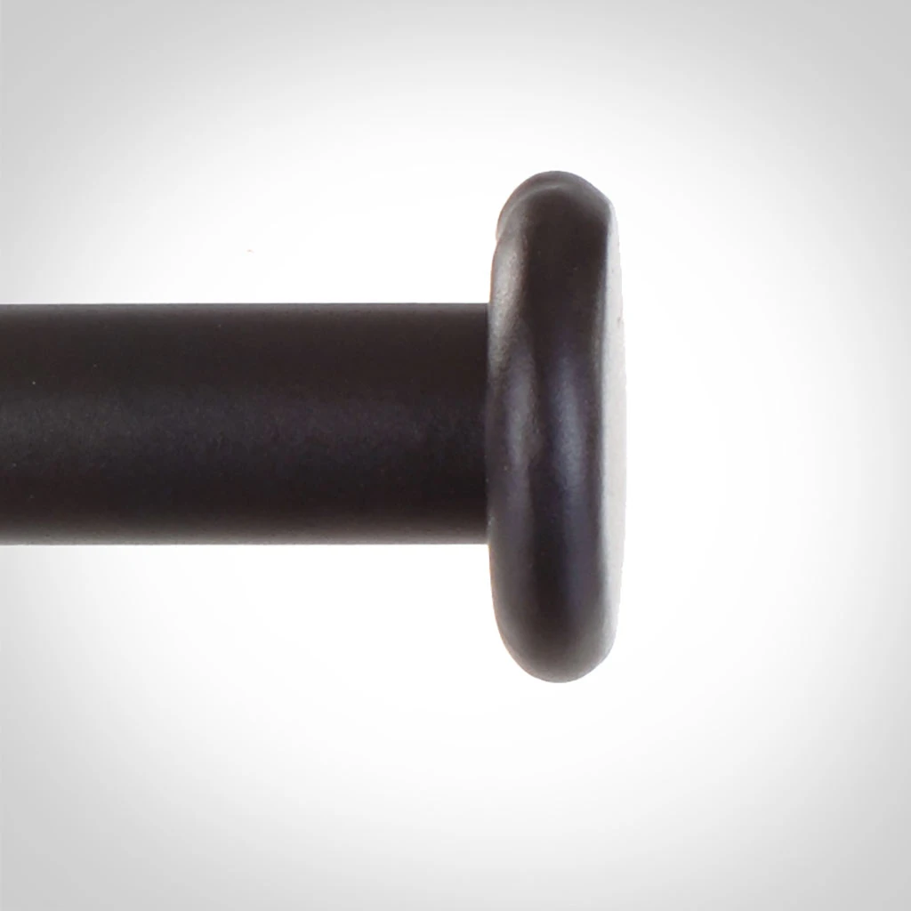 1m 12mm Button Pack In Matt Black 7 1m 12mm Button Pack In Matt Black - Image 5