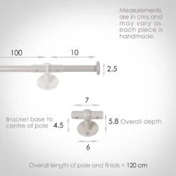 1m 12mm Button Pack In Clay -Home Decor Shop 834cl 13