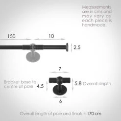 1.5m 12mm Button Pack In Beeswax -Home Decor Shop 835bw 13