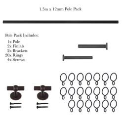 1.5m 12mm Button Pack In Beeswax -Home Decor Shop 835bw 20