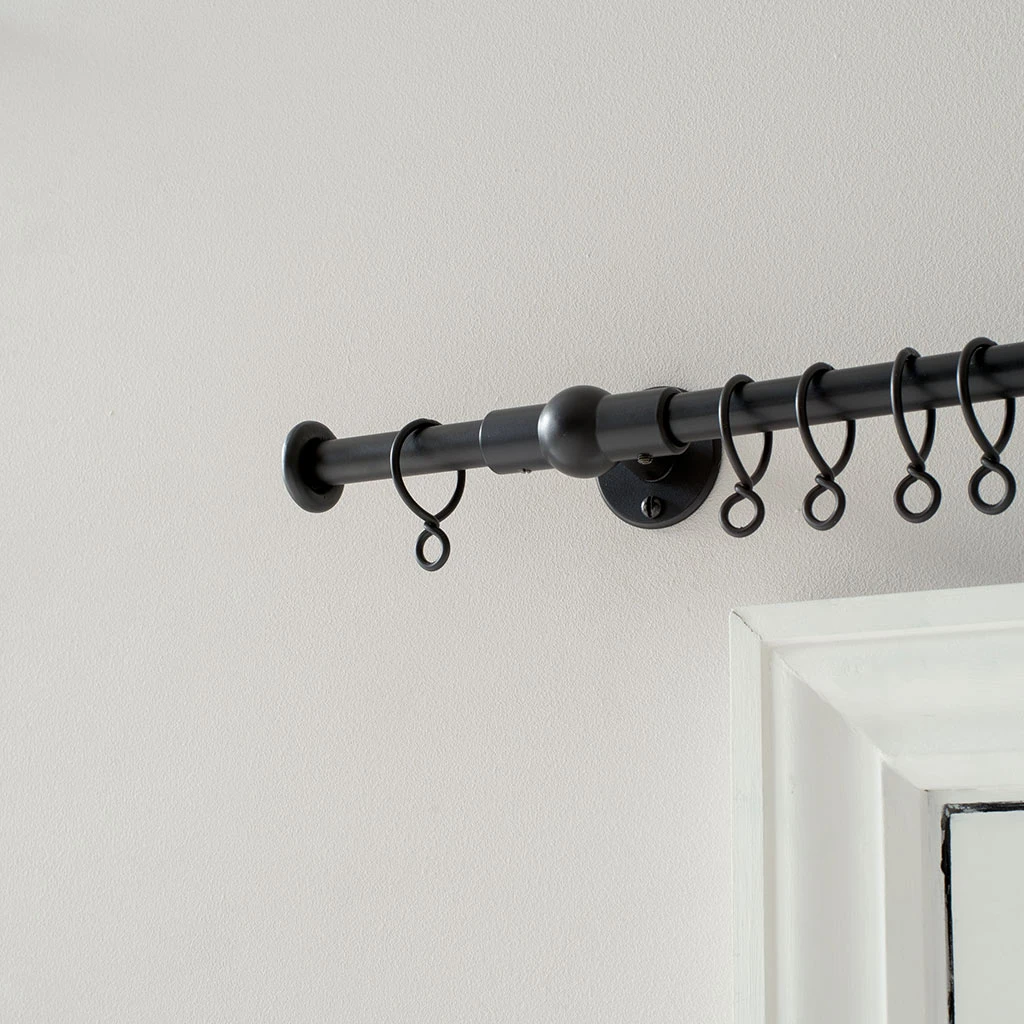 1m 16mm Button Pack In Matt Black 4 1m 16mm Button Pack In Matt Black - Image 2