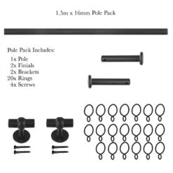 1.5m 16mm Button Pack In Beeswax -Home Decor Shop 847bw 20