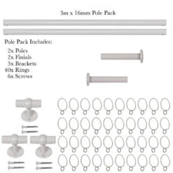 3m 16mm Button Pack In Clay 9 3m 16mm Button Pack In Clay -Home Decor Shop 849cl 20