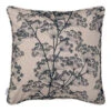 Cushion Cover In Reversed Indigo Cow Parsley -Home Decor Shop SCCPINREV 11