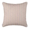 Cushion Cover In Coral Cottage Stripe
