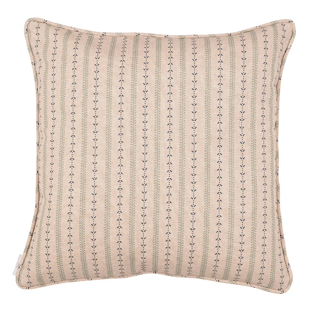 Cushion Cover In Indigo Cottage Stripe 3 Cushion Cover In Indigo Cottage Stripe