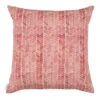 Cushion Cover In Red Watercolour Leaf -Home Decor Shop SCWLRE 11