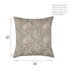 Cushion Cover In Duck Egg Woodland 8 Cushion Cover In Duck Egg Woodland -Home Decor Shop SCWODE 13