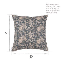 Cushion Cover In Indigo Woodland 8 Cushion Cover In Indigo Woodland -Home Decor Shop SCWOIN 13