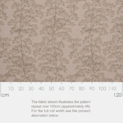 Cow Parsley Fabric In Reversed Soft Green -Home Decor Shop SRCPGNREV 13