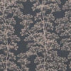 Cow Parsley Fabric In Indigo -Home Decor Shop SRCPIN 11