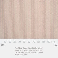 Cottage Stripe Fabric In Coral -Home Decor Shop SRCSCO 13