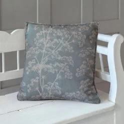 Cushion Cover In Duck Egg Cow Parsley 7 Cushion Cover In Duck Egg Cow Parsley -Home Decor Shop sccpde 12