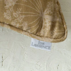 Cushion Cover In Gold Cow Parsley -Home Decor Shop sccpgo 31