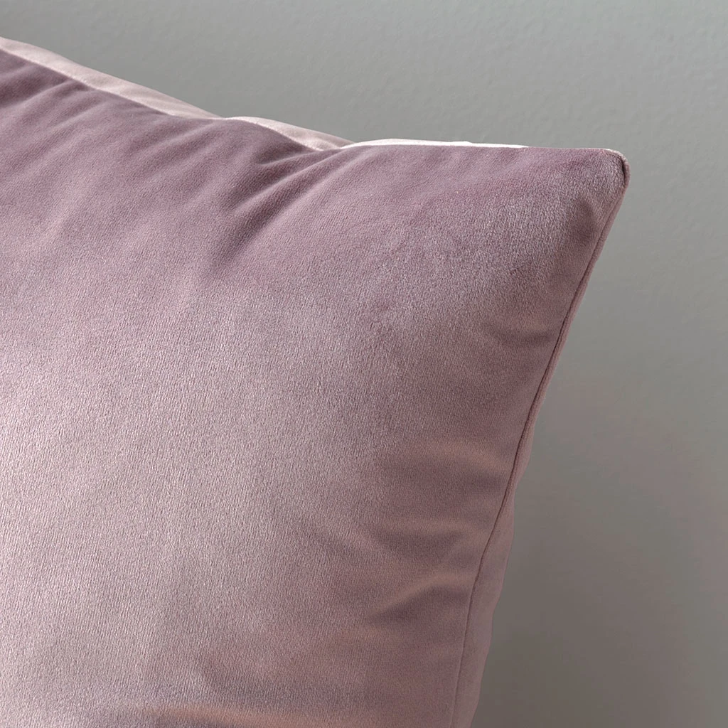 Cushion Cover In Dusky Pink Hunstanton Velvet 4 Cushion Cover In Dusky Pink Hunstanton Velvet - Image 2