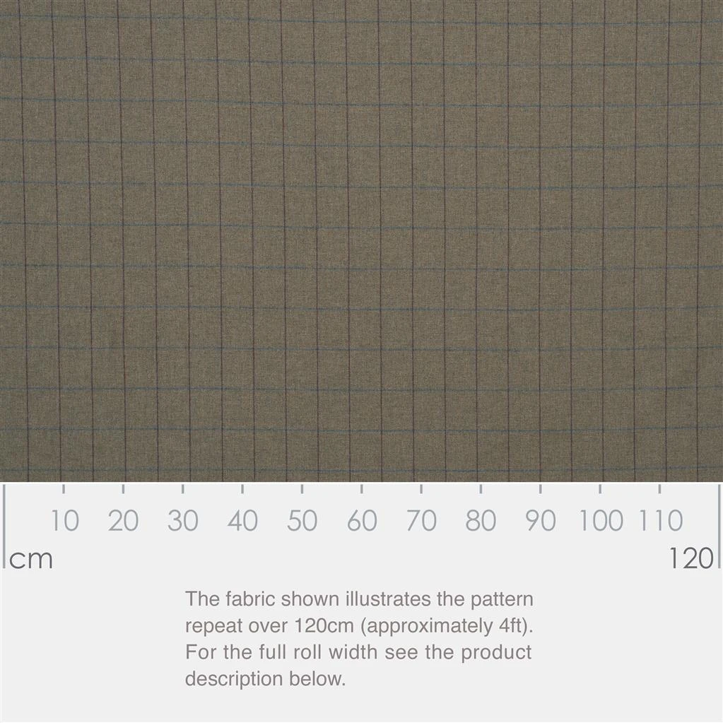 Talisker Lovat Wool Check Fabric 4 Talisker Lovat Wool Check Fabric - Image 2